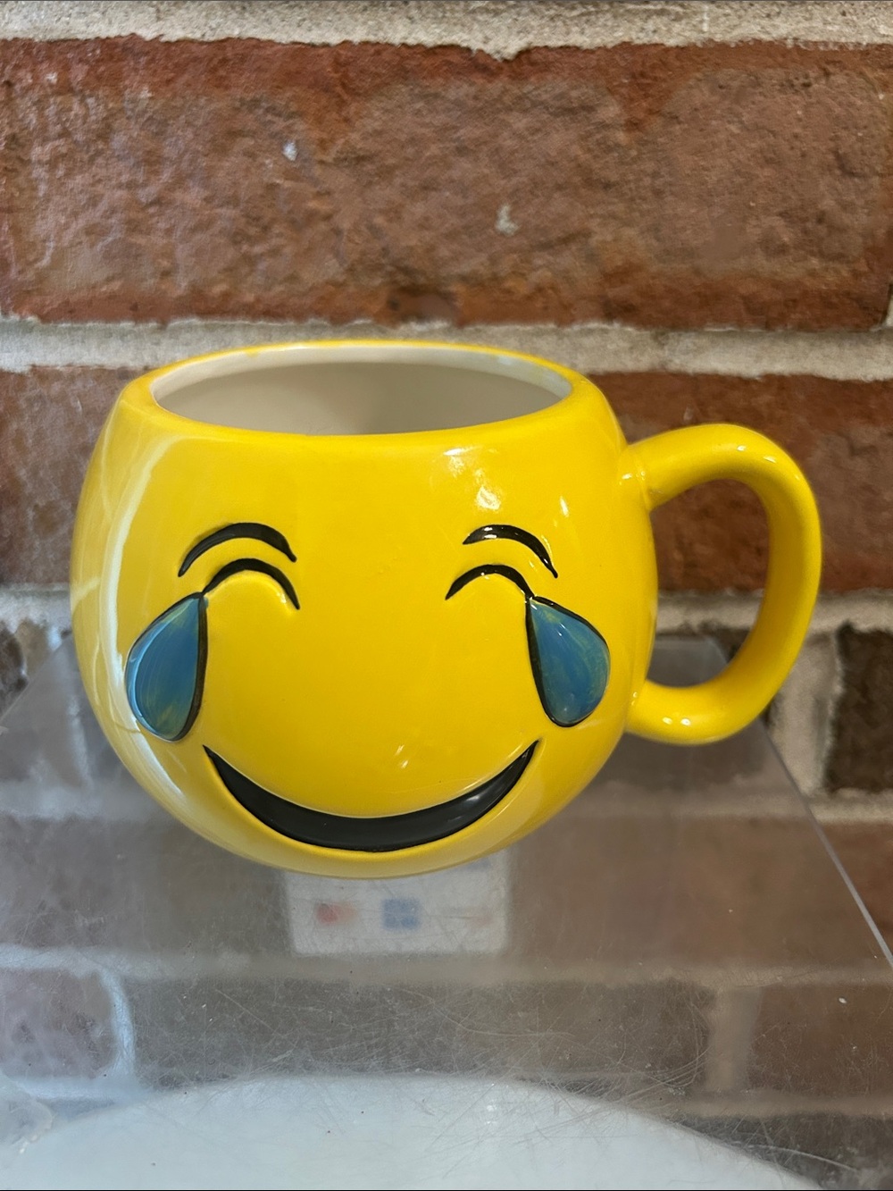 Yellow Laughing Crying Emoji Mug